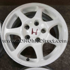 JDM EK9 Civic Type R White Wheel Set